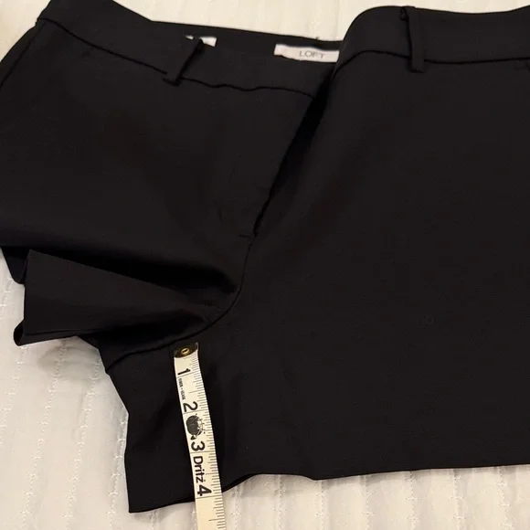 LOFT NWT Riviera Classic Black Women's Shorts - Picture 4 of 5